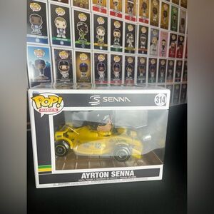 Funko Pop! Rides Racing Formula 1 Ayrton Senna McLaren Figure #314